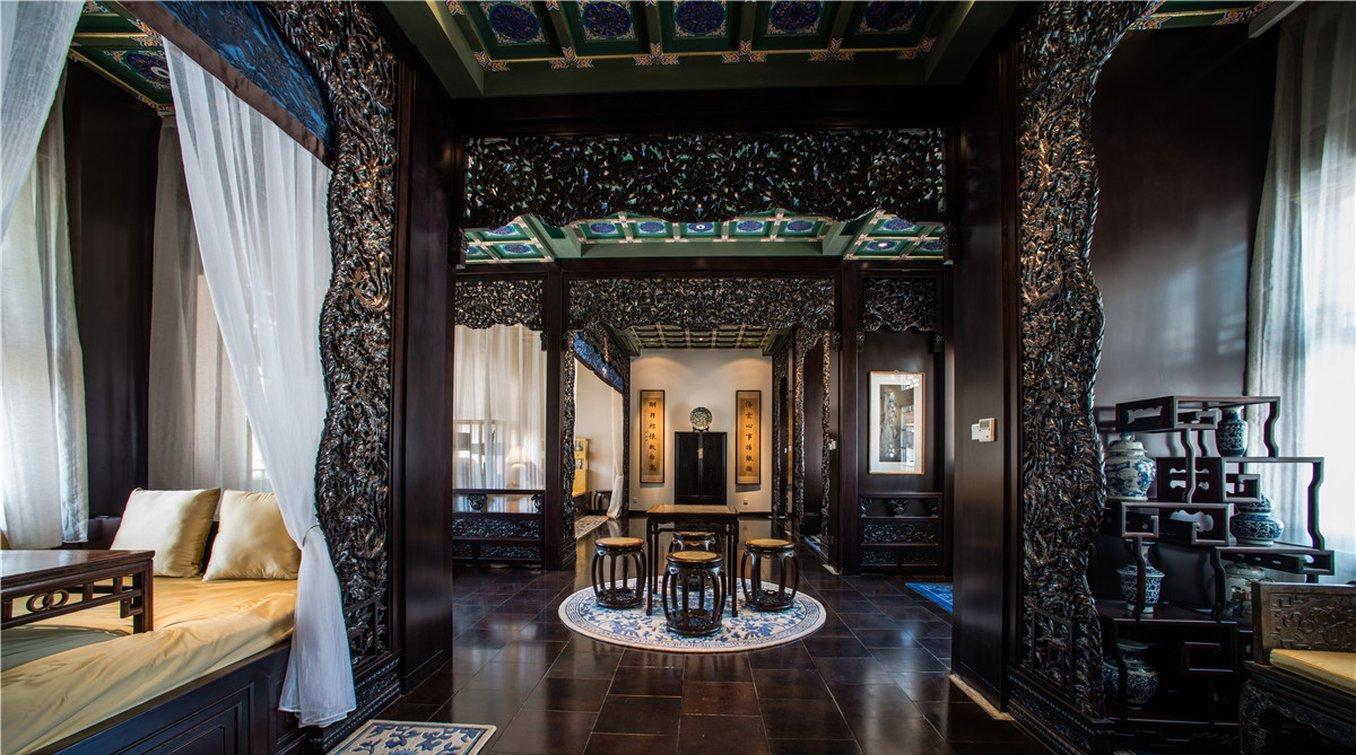 Lv Garden Huanghuali Art Galery Beijing Hotel Yinjiafu Exterior photo